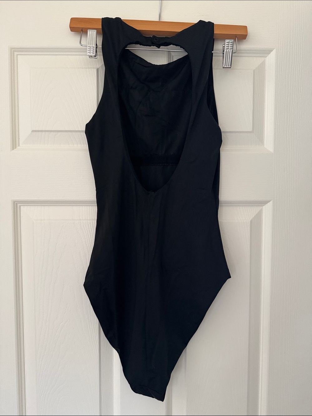 Andie Swim Black One Piece Swimsuit The Corsica - Picture 7 of 8